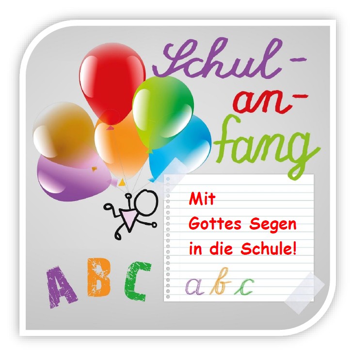 Segnung der Erstklässler